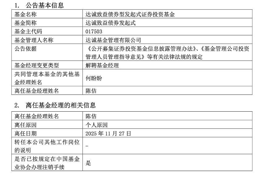 产品没换基金经理这家小公募太困境了冰球突破连发8份离任公告仅剩1只(图2)